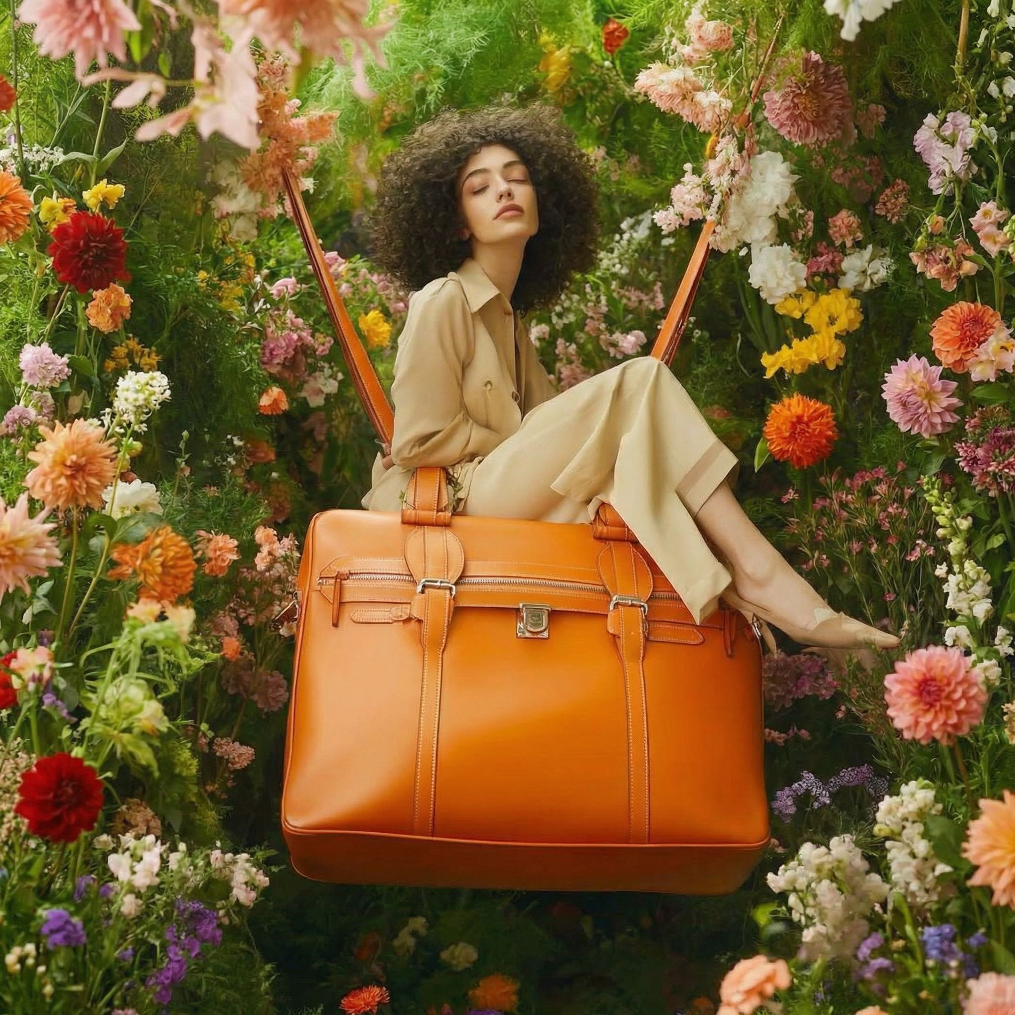 AI-generated product visual for instagram by maison.flora