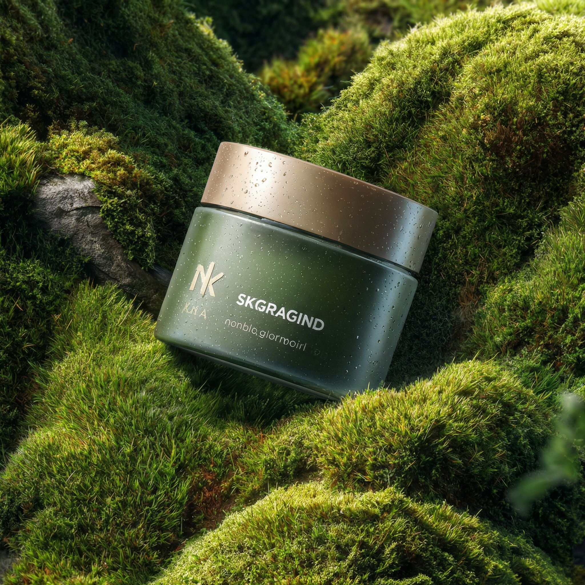 AI-generated product visual for pinterest by skincare inspo